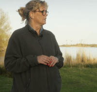 Heidi Looy vertelt over natuurbeheer in het Reeuwijkse plassengebied Zuid-Holland